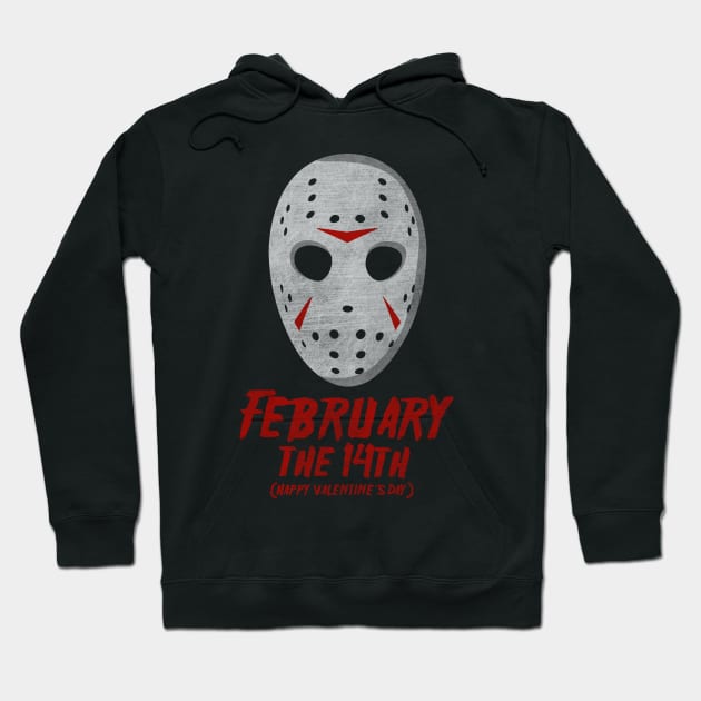 February the 14th Hoodie by Melonseta